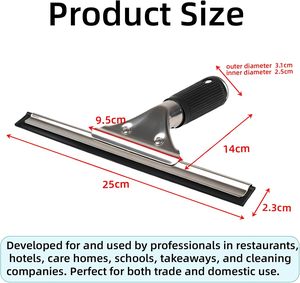 Commercial Window Cleaning <b>Squeegee</b> Set with Plastic Handle Hot Selling - Product Image 4