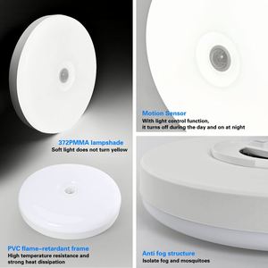 Factory Price IP65 Waterproof European Modern Outdoor 3CCT Led <b>Light</b> Motion Sensor <b>Ceiling</b> <b>Lights</b> 3000-6000K Color Temperature - Product Image 5