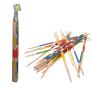 Jeu de cour en plein air ensemble de bâtons de ramassage en gros <span class=keywords><strong>Mikado</strong></span> en bois classique ensemble de bâtons de ramassage multijoueur jeu de famille jouet de sport - Product Image 5