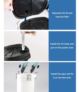수족관 필터 외부 캐니스터 필터 전원 수족관 액세서리 - Product Image 5