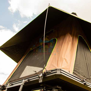 <span class=keywords><strong>Prix</strong></span> usine Tente de toit légère en aluminium Tenda Da Tetto <span class=keywords><strong>Camping</strong></span> Carpa De Techo Tente de toit de voiture Tente de toit à coque dure - Product Image 4