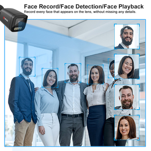 16CH CCTV Hệ thống Camera 4K 8MP PoE IP Camera 25FPS 8 kênh NVR video giám sát hệ thống xe Phát Hiện Hình người phát hiện - Product Image 6