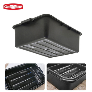NSF Certified Heavy-Duty 20-35L Rectangle Bus Boxes Food Container Tableware Injection PP <b>Plastic</b> Odor-Resistant Dishwasher Safe - Product Image 4