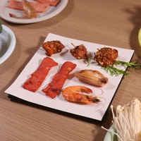 Papier de cuisson biodégradable de qualité alimentaire, écologique, antiadhésif, en pâte de bois, pour barbecue et emballage de viande