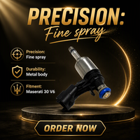 Injecteur de carburant haute pression OE 324377 de remplacement pour Maserati Ghibli M157 Levante Quattroporte M156 3.0L V6 biturbo
