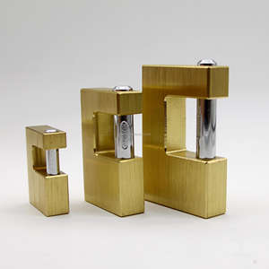 Candado <span class=keywords><strong>Rectangular</strong></span> de alta calidad, barato, sólido, anticorte, antirrobo, candado de latón de 90mm - Product Image 6