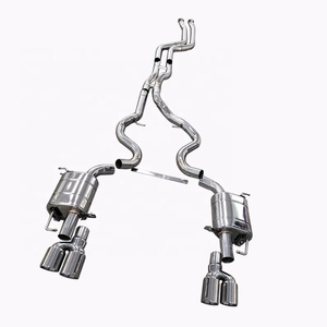 La sintonización automática sistema de escape completo Catback Downpipe silenciador consejos Válvula de Control para <span class=keywords><strong>BMW</strong></span> E92 335i piezas de rendimiento - Product Image 3