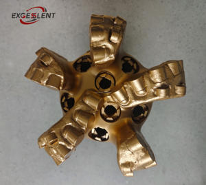 Broca PDC Forjada com 6 Lâminas de 8 1/2 Polegadas, Ferramentas de Perfuração Direcional para Equipamentos de Campo de Petróleo e Peças de Máquinas de Construção - Product Image 2