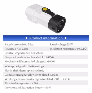 Bộ chuyển đổi Premium V2D V2L cho xe điện với đầu nối Type 2 cái sang bộ chuyển đổi Schuko EU dành cho xe MG Citroen - Product Image 6