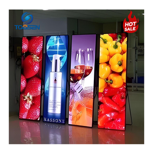 Độ sáng cao đầy đủ màu sắc không thấm nước trong nhà ngoài trời p1.8 P2, 5 P3 P4 Màn hình LED IP65 có thể gập lại Áp phích LED di động cho hoạt hình - Product Image 5