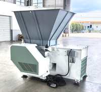 Broyeur pour le recyclage des déchets plastiques PP PE PVC ABS, broyeur à un seul arbre, assistance technique complète