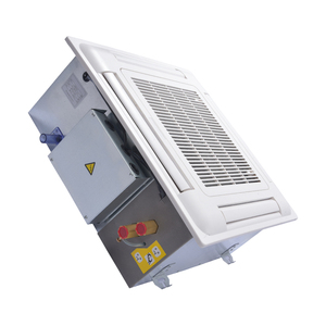 Ahorro de Energía 2 tubos 3 filas de aire coole de la bobina del ventilador unidad - Product Image 1
