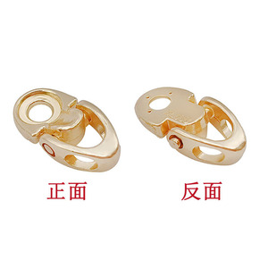 Hebilla de mosquetón metálica Jin Ming DSK22, clip para zapatos, chapado duradero, para verano, invierno, primavera y otoño. - Product Image 4