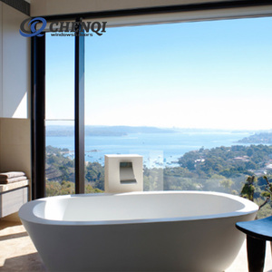 <span class=keywords><strong>Ventanas</strong></span> fijas de aluminio de alta claridad: resistentes a impactos, herméticas a la intemperie y con recubrimiento de polvo para residencias y resorts costeros - Product Image 1