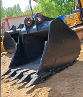 Bucket Excavator HD Kustom yang Diperkuat, Tugas Berat dengan Garansi 1 Tahun dan Mesin untuk Laporan, untuk Excavator 90-150 Ton