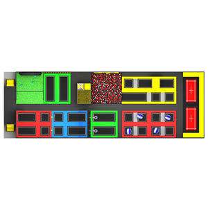 400 Vierkante <span class=keywords><strong>Meter</strong></span> Indoor Speeltuin Trampoline <span class=keywords><strong>Kids</strong></span> Ondeugend Kasteel Nieuw Design Modern <span class=keywords><strong>Kids</strong></span> Indoor Games - Product Image 5