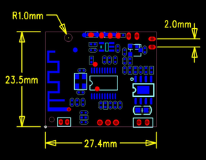 บอร์ดเครื่องขยายเสียงโมดูล XRT-M621บลูทูธโมโนบลูทูธ5.0กำลังเสียงคุณภาพสูงไร้สายพลังงานต่ำ - Product Image 5