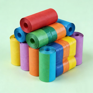 Guirnaldas de Papel Crepé de Colores Vibrantes, Resistentes a la Decoloración, para Fiestas de Cumpleaños y Celebraciones de Carnaval - Product Image 1