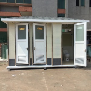 ห้องน้ำสำเร็จรูปแบบพกพา แผงแซนวิช ทันสมัย เป็นมิตรกับสิ่งแวดล้อม สำหรับใช้งานกลางแจ้งสาธารณะ - Product Image 1
