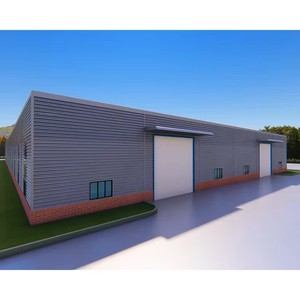 Estructura Metálica Prefabricada Industrial Personalizable, Edificio de Acero para Almacén y Taller, Estructura de Acero Prefabricada - Product Image 5