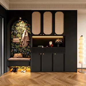 Mueble Zapatero Moderno Minimalista con Gran Capacidad, Organizador Antipolvo Independiente <span class=keywords><strong>para</strong></span> Entrada, Pasillo y Hogar - Product Image 2
