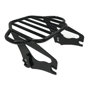 Accessoires de moto de haute qualité pour Glide Soft Tail, porte-bagages modifié, porte-bagages arrière, étagère arrière, zinc plaqué noir - Product Image 5
