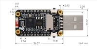 Carte de développement Waveshare ESP32-S3 avec écran LCD de 1,47 pouce, processeur double cœur, prend en charge le Wi-Fi pour LED RGB