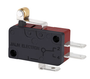 Microinterruptor KW3-0Z DONGHAI, Serie de Alta Calidad, Plástico y Metal, IP40, Circuito SPDT, 250 VAC, Vietnam, Negro Marrón, 16 100000 Ciclos de Vida Útil - Product Image 1