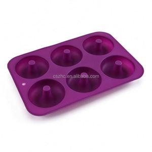 Moldes de Silicona Antiadherentes de Grado Alimenticio para Hornear Donuts - Product Image 2
