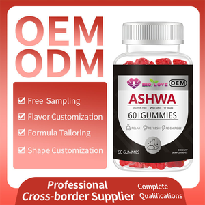 Vente chaude d'usine Gummies à l'ashwagandha 1500 mg 60 pièces Gummies à l'ashwagandha Sommeil Mémoire Immunité Amélioration de l'énergie Compléments alimentaires - Product Image 5