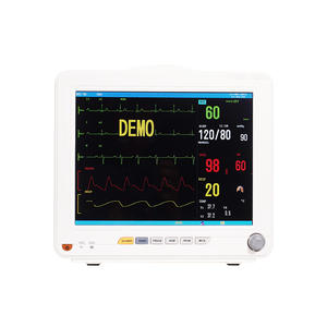 เครื่องตรวจวัดสัญญาณชีพผู้ป่วยแบบพกพา PM-8000G พร้อม ECG ในตัว ใช้แบตเตอรี่ในตัว เหมาะสำหรับโรงพยาบาลและใช้ในบ้าน - Product Image 1