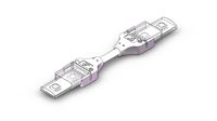 Connecteur LED 5 broches pour bande lumineuse LED intelligente RGBW couleur 12mm