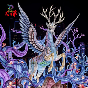 Truyền Thống Trung Quốc năm mới của lễ hội đèn lồng ngựa để triển lãm Đèn lồng ngựa hoàng đạo Trung Quốc 2026 - Product Image 3