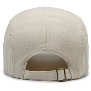 Baseball Cap Solid Color Short Brim Women's Stylish Face Slimming Hip Hop Cap Polyester Twill <b>Shade</b> Protection - Product Image 4