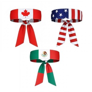 Bandeau de cheveux rigide Coupe du Monde, anti-éventailement, pour supporter votre équipe (Canada, États-Unis, Mexique, Australie) - Product Image 5