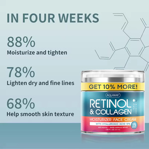 Crème hydratante pour le visage au rétinol anti-âge coréenne OEM, réparation rapide des rides, crème anti-âge quotidienne pour le visage <span class=keywords><strong>avec</strong></span> rétinol et acide hyaluronique - Product Image 4
