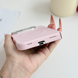 เคสชาร์จสำหรับ iPhone รุ่น S085 เคสโทรศัพท์ iPhone ดีไซน์หรูหราสำหรับสาวๆ เคสซิลิโคน - Product Image 4