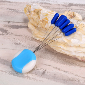 Aohu - Gránulos de Silicona para Pesca, Color Blanco Lechoso con Motas Azules, para Accesorios de Pesca en Aguas Oscuras - Product Image 2