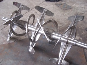 Mélangeur à palettes à arbre unique en acier au carbone pour <span class=keywords><strong>la</strong></span> construction, pour <span class=keywords><strong>la</strong></span> mélange de boues - Product Image 2