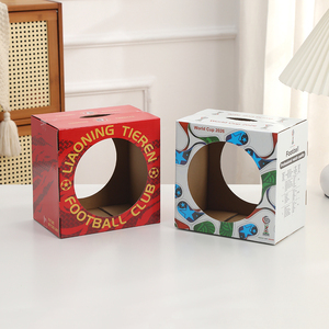 Maßgefertigte Fußball Basketball Ball Verpackungskartons Einzelhandels-Display Robuste Bedruckte Kartonverpackung - Product Image 3