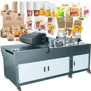 Foofon Multiple Size Print Width Kraft paper printer paper bag printing machine cardboard printing machine