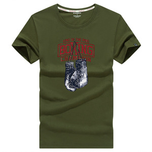 Summer New <span class=keywords><strong>T</strong></span>-<span class=keywords><strong>shirt</strong></span> <span class=keywords><strong>Boxing</strong></span> Print Fashion Casual Men's Short Sleeve - Product Image 4