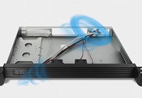 Boîtier de serveur OEM ITX MB Mini-ITX Full Tower en alliage d'aluminium avec fenêtre latérale et ports USB