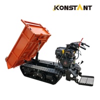 KONSTANT 800kg, Mini camion à chenilles, démarrage électrique, petit Dumper hydraulique, petit Mini Dumper