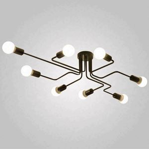 Luminaire mural rétro en aluminium de style loft américain moderne, contrôlé par application téléphonique, pour salon, chambre et salle à manger - Product Image 3