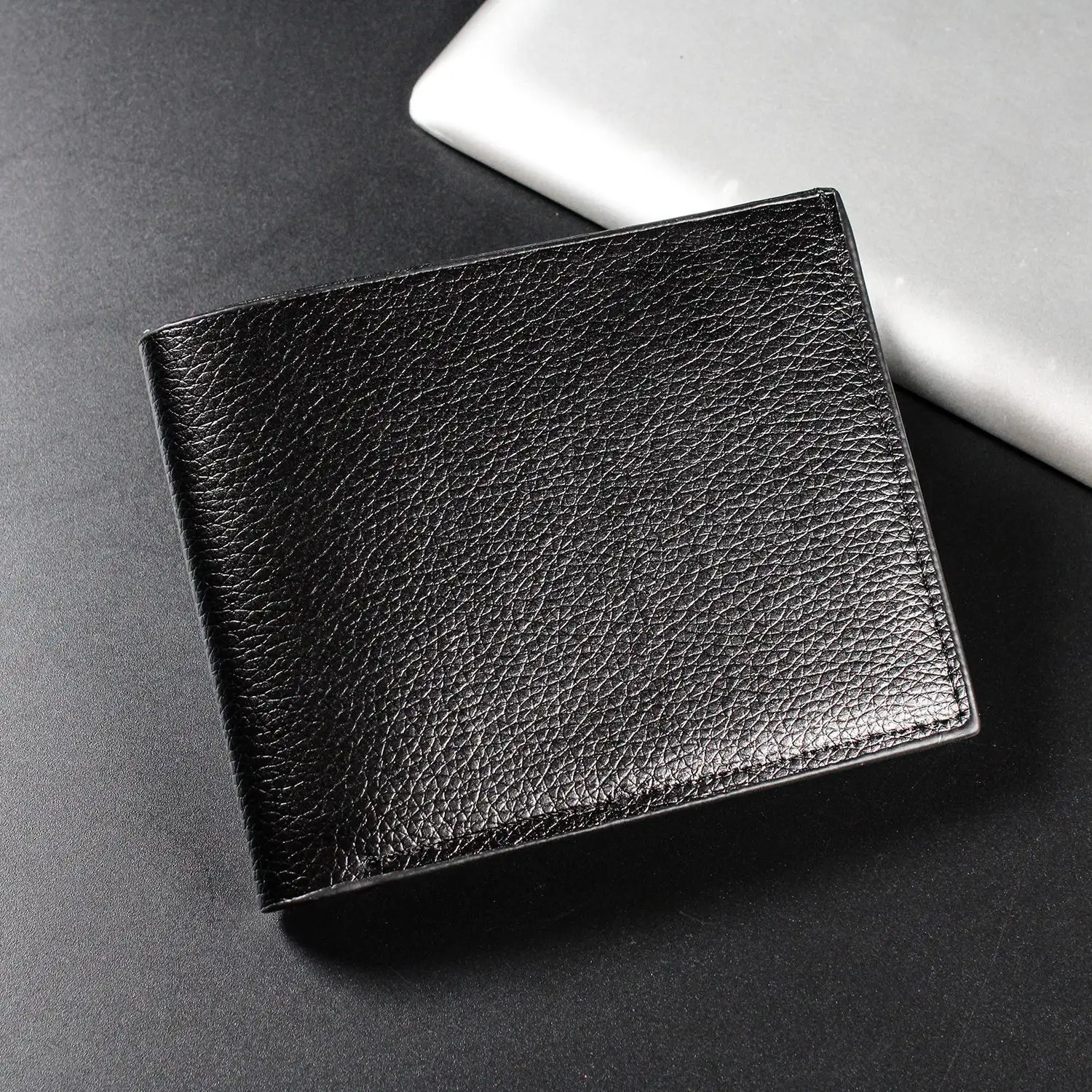 Sıcak satış yüksek kaliteli yumuşak deri klasik tasarımcı erkek cüzdanı yüksek kaliteli deri çanta erkek cüzdan ince