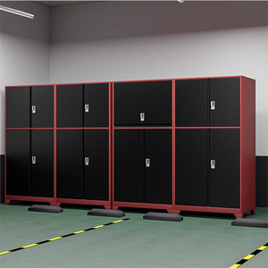 OEM Tùy Chỉnh Cao Cấp Ngầm Nhà Để Xe Lưu Trữ Tủ Nhà Để Xe Locker Bãi Đậu Xe Công Cụ Tủ - Product Image 1