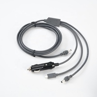 Para Starlink Mini 3 en 1 Cable de alimentación de CC 5M 10M a prueba de agua enchufe de encendedor de cigarrillos ENTRADA DE Cable macho de CC a Cable de alimentación de CC