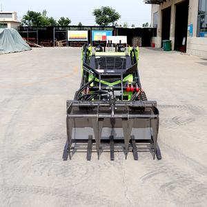 รถตักล้อยางไฮดรอลิกขนาดเล็ก รุ่น Crawler Skid Steer Loader รองรับน้ำหนัก 500 กก. เครื่องยนต์ฮอนด้า ปั๊มมอเตอร์ รถตักหน้า ประสิทธิภาพสูง รับประกันฟรี 1 ปี ความจุ 0.2 ลบ.ม. - Product Image 4