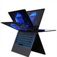 Ordinateur portable professionnel léger et portable N100 Business Office YOGA, Windows 10, 13 pouces, Full HD, mini ordinateur professionnel